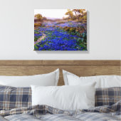 Bluebonnets in Twilight, nördlich von San Antonio Leinwanddruck (Insitu (Schlafzimmer))
