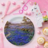 Bluebonnets in Twilight, nördlich von San Antonio Pappteller (Party)