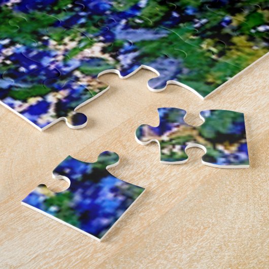 Bluebonnets in Twilight, nördlich von San Antonio Puzzle (Seite)