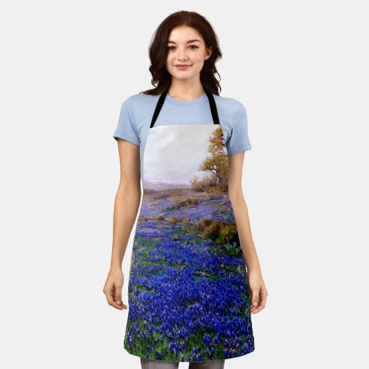 Bluebonnets in Twilight, nördlich von San Antonio Schürze (Getragen)