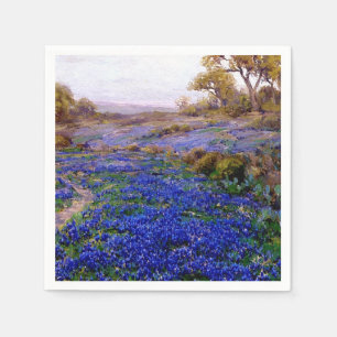 Bluebonnets in Twilight, nördlich von San Antonio Serviette