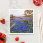 Bluebonnets in Twilight, nördlich von San Antonio Serviette (Beispiel)