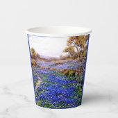 Bluebonnets in Twilight, San Antonio Pappbecher (Vorderseite)