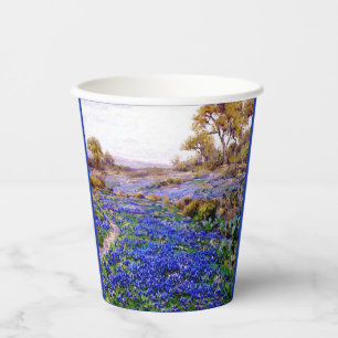 Bluebonnets in Twilight, San Antonio Pappbecher