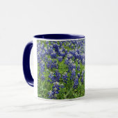 Bluebonnets-Kaffee-Tasse Tasse (Vorderseite Links)