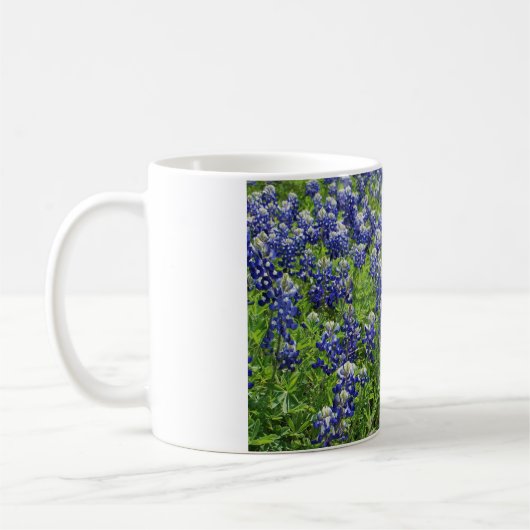 Bluebonnets-Kaffee-Tasse Tasse (Links)