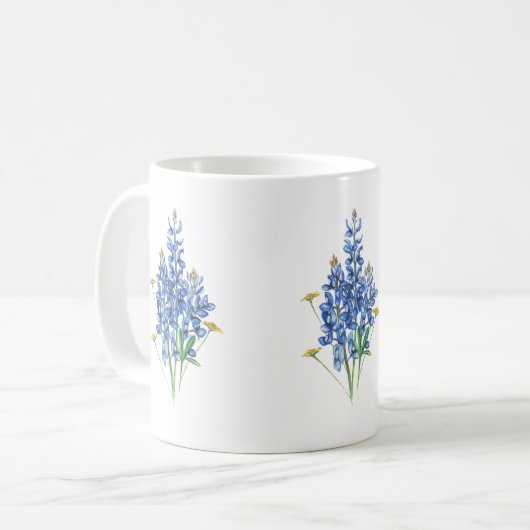 Bluebonnets Kaffeetasse (Vorderseite Links)