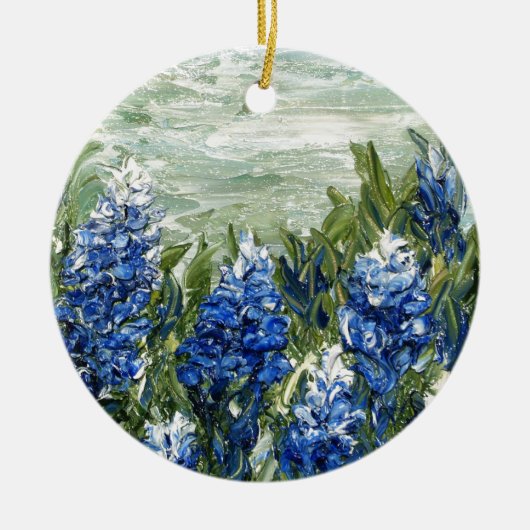 Bluebonnets Keramikornament (Vorne)