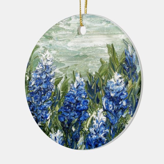 Bluebonnets Keramikornament (Links)