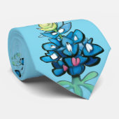 Bluebonnets Krawatte (Gerollt)