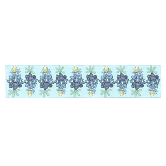 Bluebonnets Kurzer Tischläufer (Horizontal)