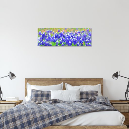 Bluebonnets Leinwanddruck (Insitu (Schlafzimmer))