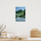 Bluebonnets, Llano, Texas, USA Poster (Küche)