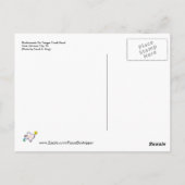 Bluebonnets on Yeager Creek Rd., Johnson City, TX Postkarte (Rückseite)