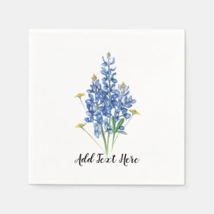 Bluebonnets Paper Napkins Serviette