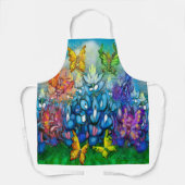 Bluebonnets Pixies Rainbow Party Schürze (Vorderseite)