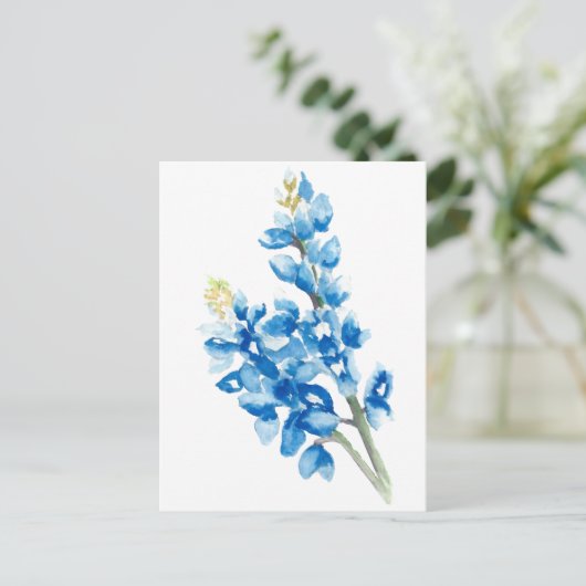 Bluebonnets Postkarte (Stehend Vorderseite)