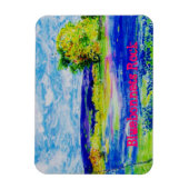 Bluebonnets Rock Magnet (Vertikal)