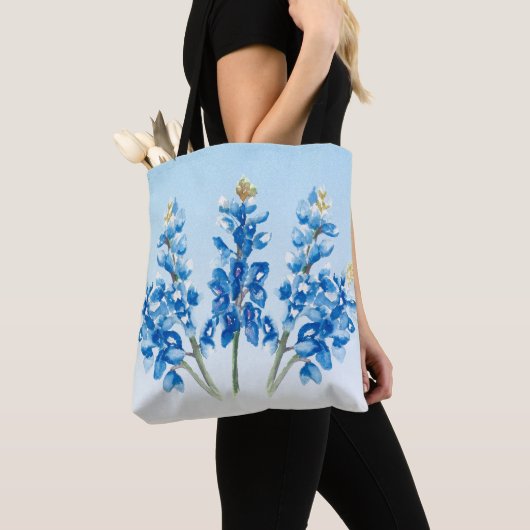 Bluebonnets Tasche (Von Nahem)