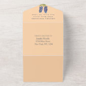 Bluebonnets Texas Baby Duwer Gender neutral All In One Einladung (Außenbereich)