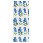 Bluebonnets Texas Blue Flowers Geschenktüte Für Weinflaschen (Rückseite)