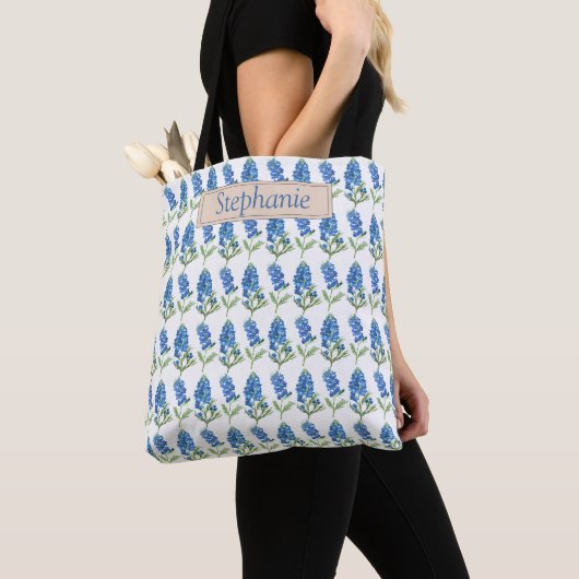Bluebonnets Texas Blue Flowers Tasche (Von Nahem)