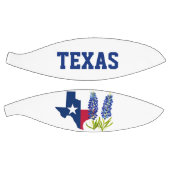 Bluebonnets Texas Blume Floral Texan Flag Basketball (Panele)
