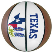 Bluebonnets Texas Blume Floral Texan Flag Basketball (Vertikal)
