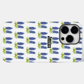 Bluebonnets Texas Blume Wildblumen Aquarell Case-Mate iPhone Hülle (Rückseite (Horizontal))