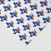 Bluebonnets Texas Blume Wildblumen Aquarell Seidenpapier (Ausschnitt)