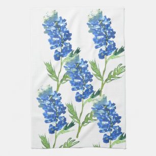 Bluebonnets Texas Staat Blume Lupine Geschirrtuch