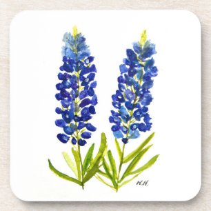 Bluebonnets Texas Staat Blume Lupine Getränkeuntersetzer