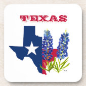 Bluebonnets Texas Staat Blume Lupine Getränkeuntersetzer (Vorderseite)