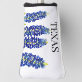 Bluebonnets Texas Staat Blume Lupine Golf Headcover (Rotieren 90)