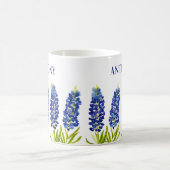Bluebonnets Texas Staat Blume Lupine Kaffeetasse (Mittel)