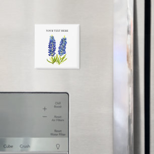 Bluebonnets Texas Staat Blume Lupine Magnet