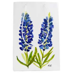Bluebonnets Texas Staat Blume Lupine Mittlere Geschenktüte