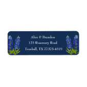 Bluebonnets Texas Staat Blume Lupine Navy Blue L (Vorne)