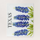 Bluebonnets Texas Staat Blume Lupine Puzzle (Vertikal)
