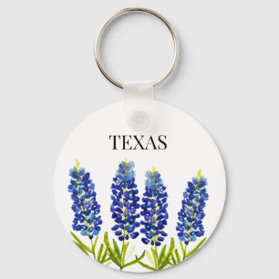 Bluebonnets Texas Staat Blume Lupine Schlüsselanhänger