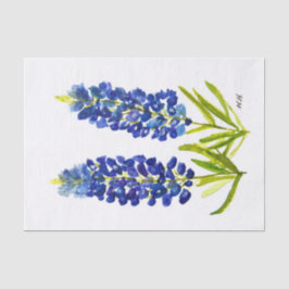 Bluebonnets Texas Staat Blume Lupine Seidenpapier