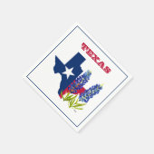Bluebonnets Texas Staat Blume Lupine Serviette (Ecke)