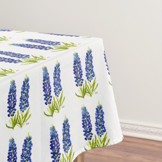 Bluebonnets Texas Staat Floral Lupine Tischdecke (Beispiel)