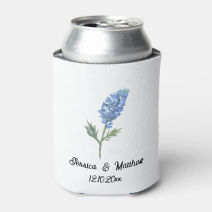Bluebonnets Texas Texan Blumenwelt Hochzeiten Dosenkühler