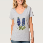 Bluebonnets Texas Wildblumen Lupine T-Shirt (Vorderseite)