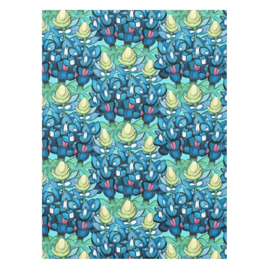 Bluebonnets Tischdecke (Vorderseite)