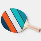 Bluebottle Echo Bold gestreift Tischtennis Schläger (Seitenansicht)