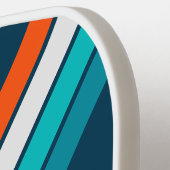 Bluebottle Echo Streifen mit Namen Pickleball Schläger (Linke Seite)