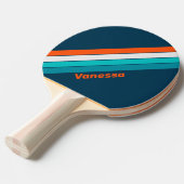 Bluebottle Echo Streifen mit Namen Tischtennis Schläger (Vorderseite)
