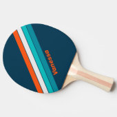 Bluebottle Echo Streifen mit Namen Tischtennis Schläger (Seitenansicht)
